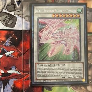 Accel Synchro StarDust Dragon yugioh card